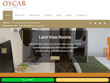 Tablet Screenshot of oscarresort.com